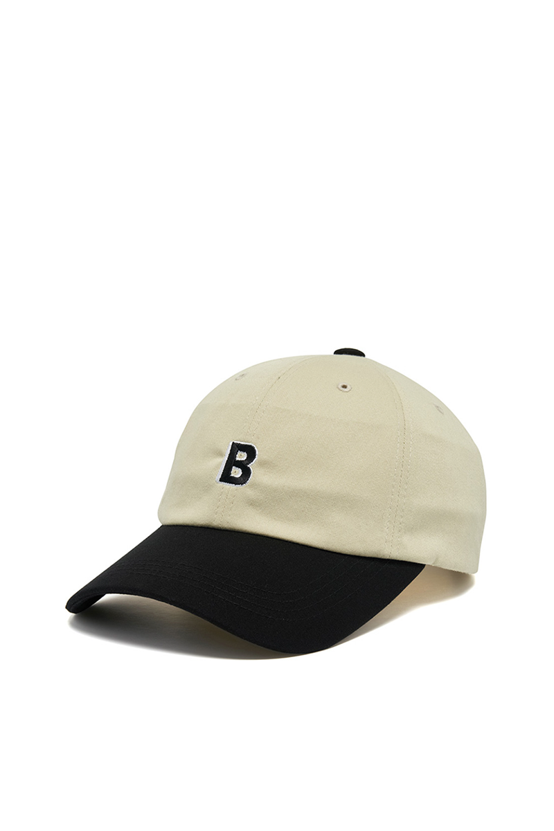 B Symbol logo cap-BLACK