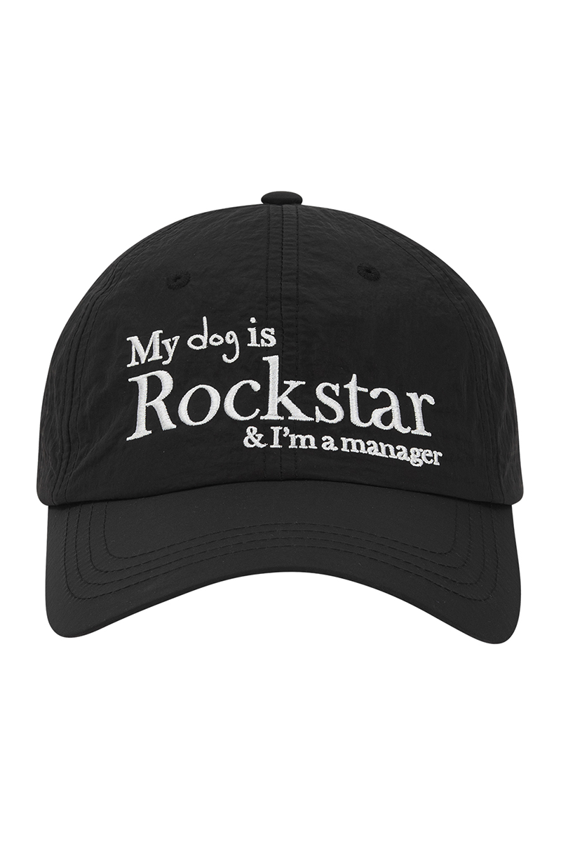Rockstar dog cap (Black)