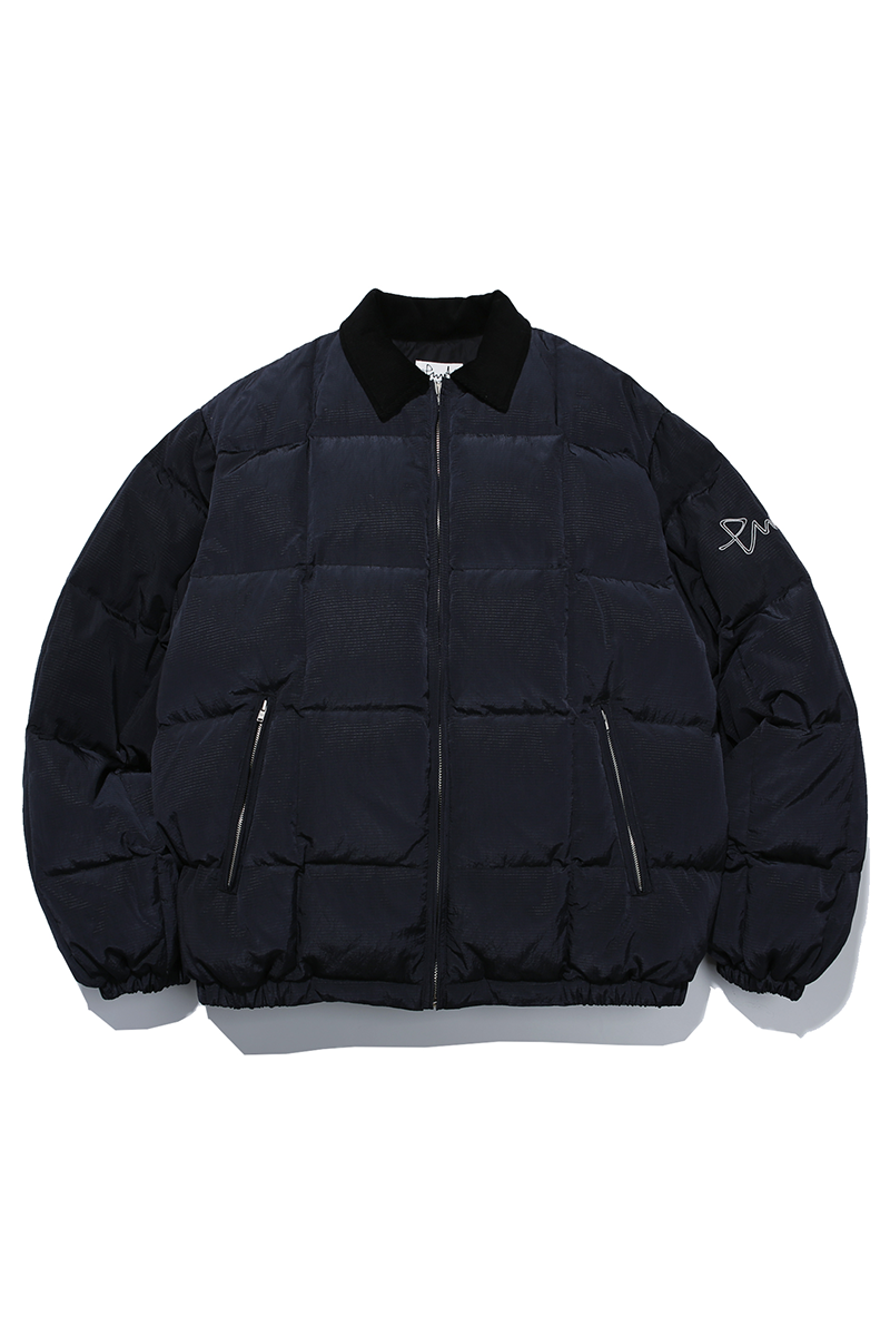 PHYPS® SQUARE QUILING DOWN JACKET BLACK