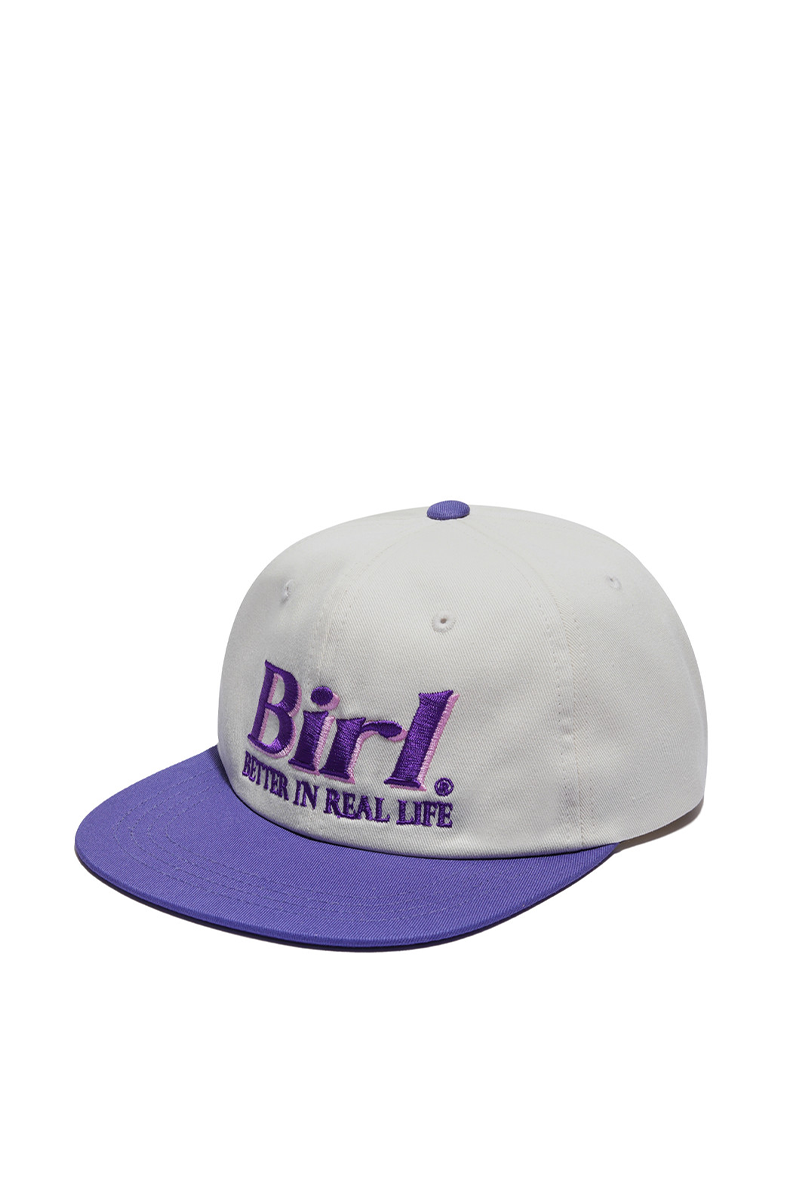 Big Logo Embroidered ball cap - purple
