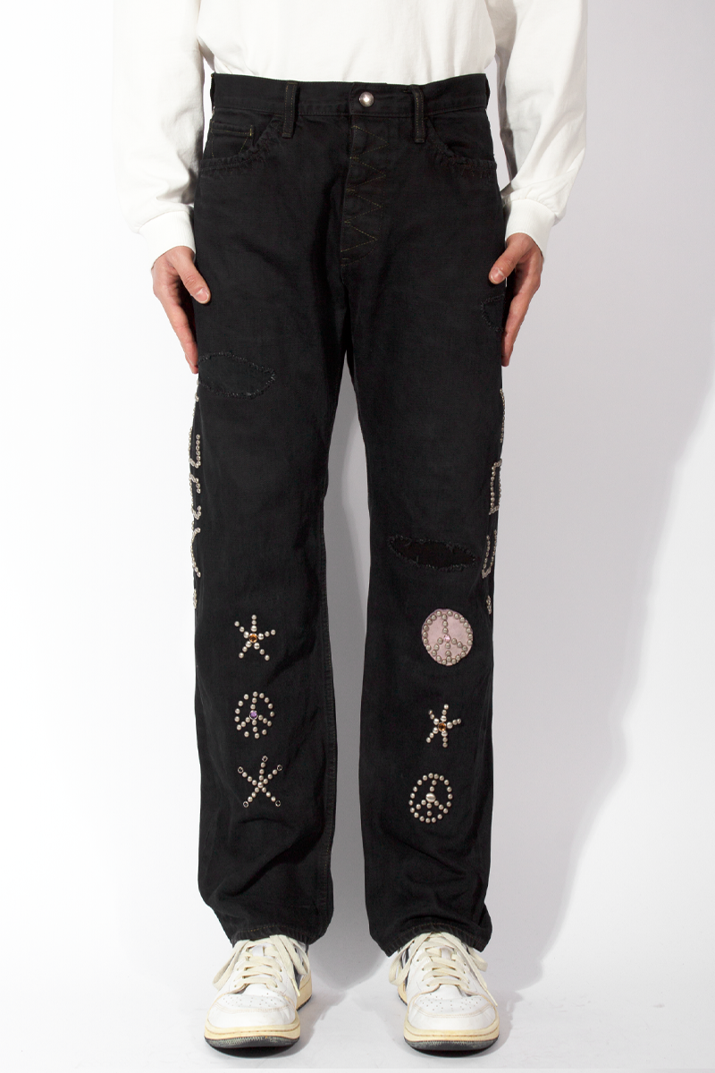 Alexander lee chang FamouZ custom denim jeans