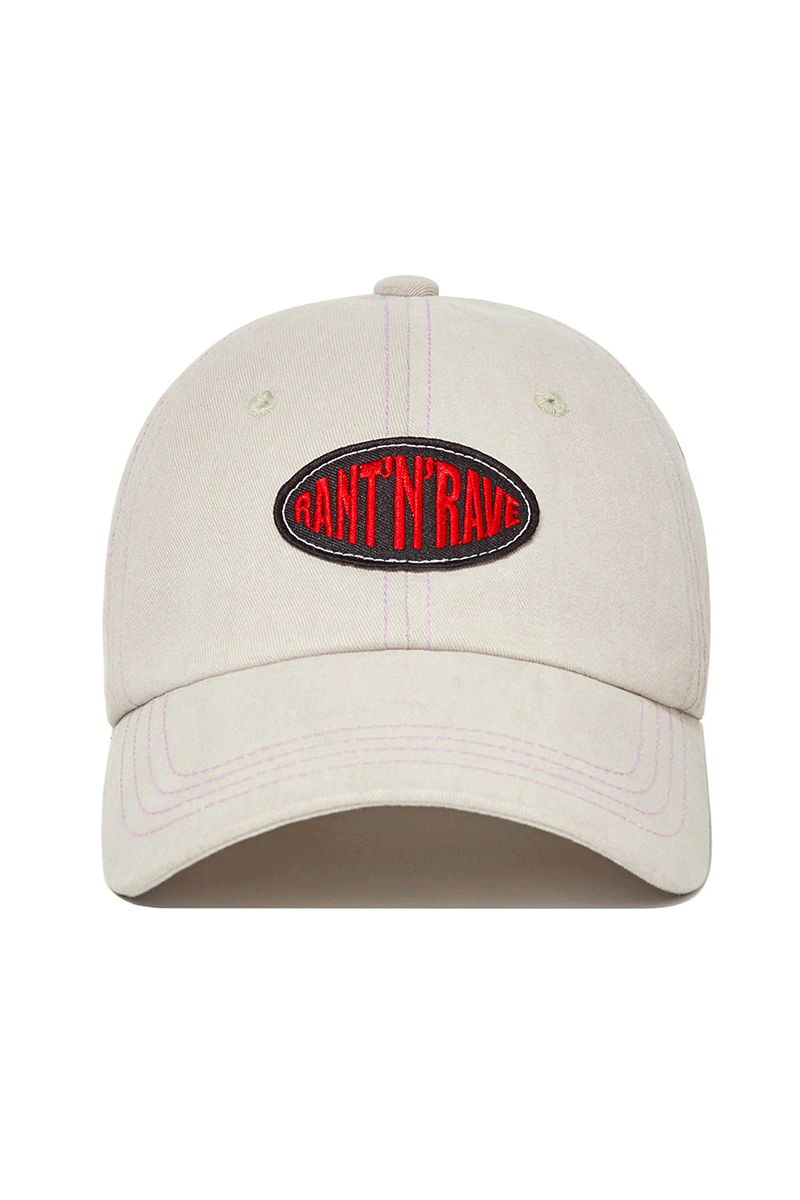 RANT’N’RAVE Patch cap (Ivory)