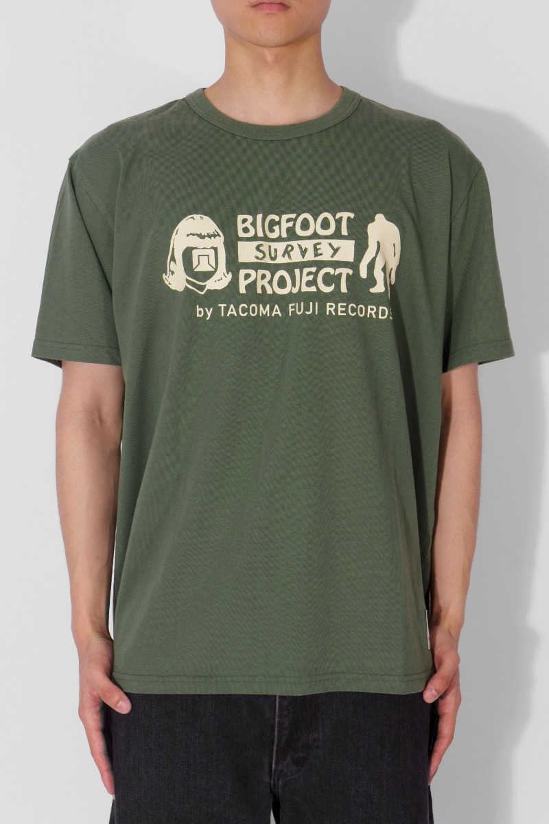 BIGFOOT SURVEY PROJECT LOGO designed by Jerry UKAI - FOREST GREEN