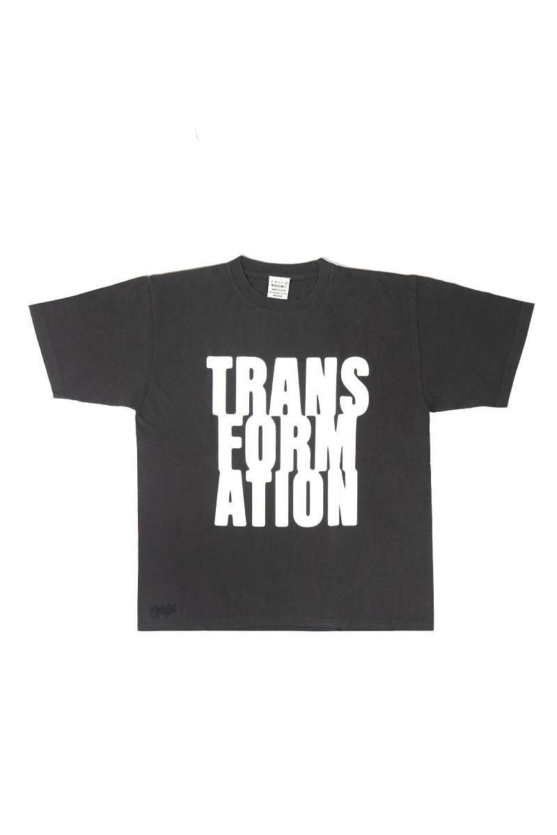 TRANSFORMATION TEE - Vintage black