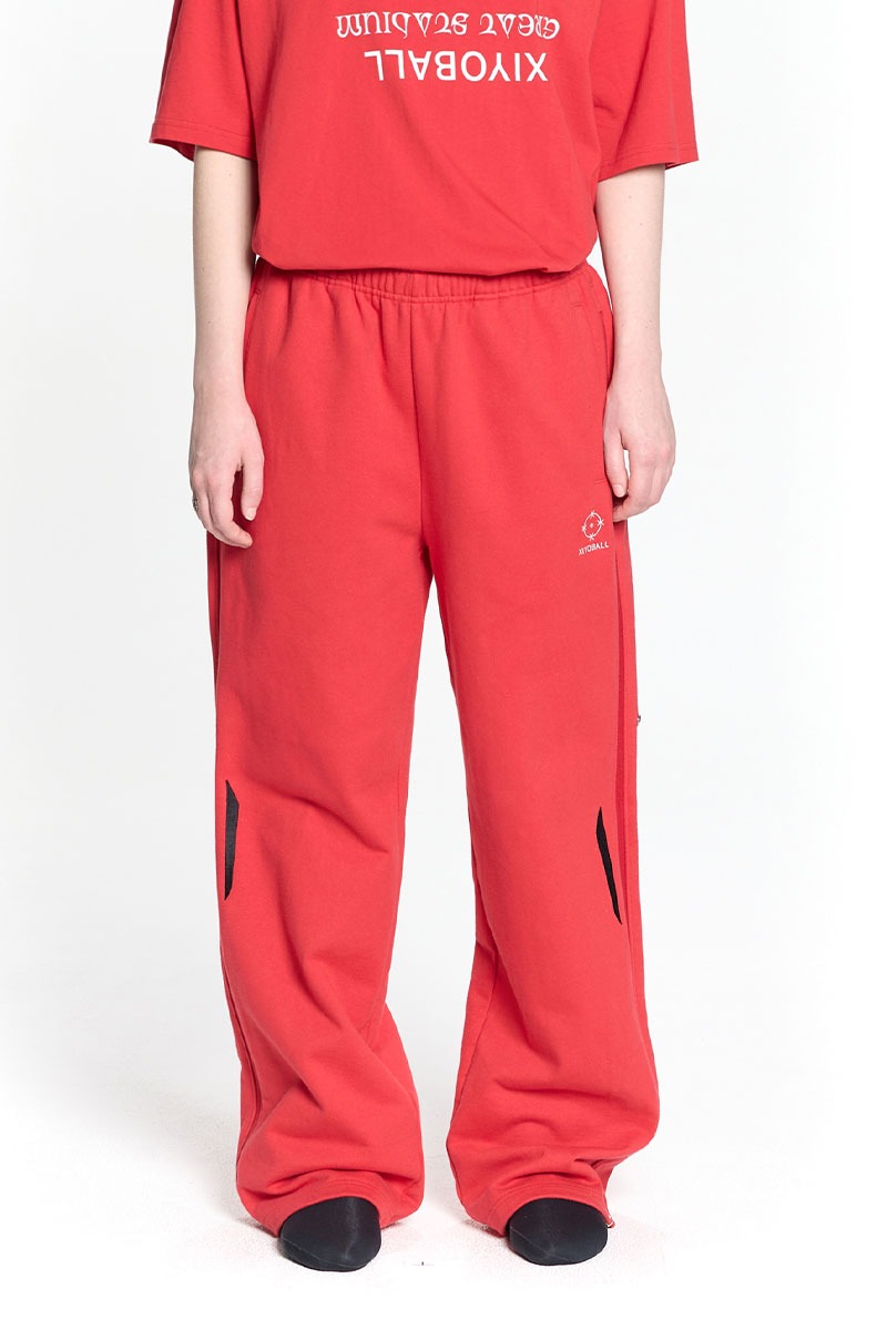 DOUBLE OPEN PANTS - RED