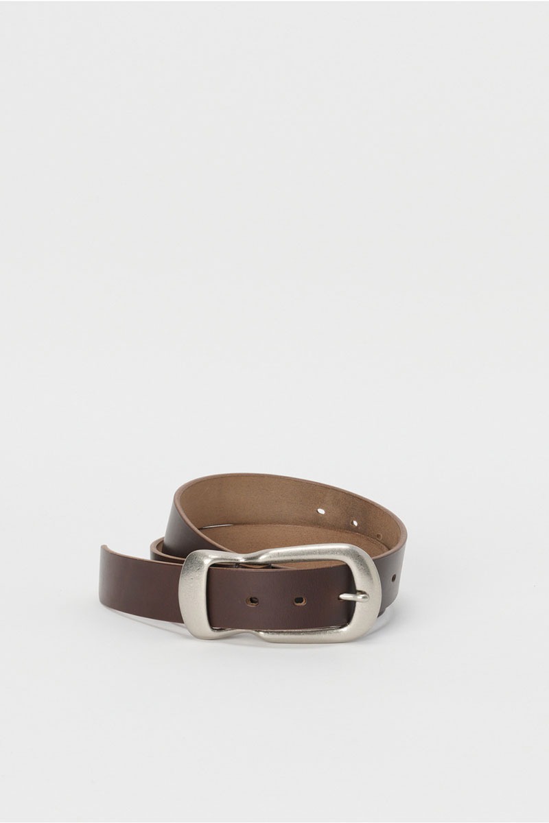 Settler&#039;s belt 35mm - dark brown/AS