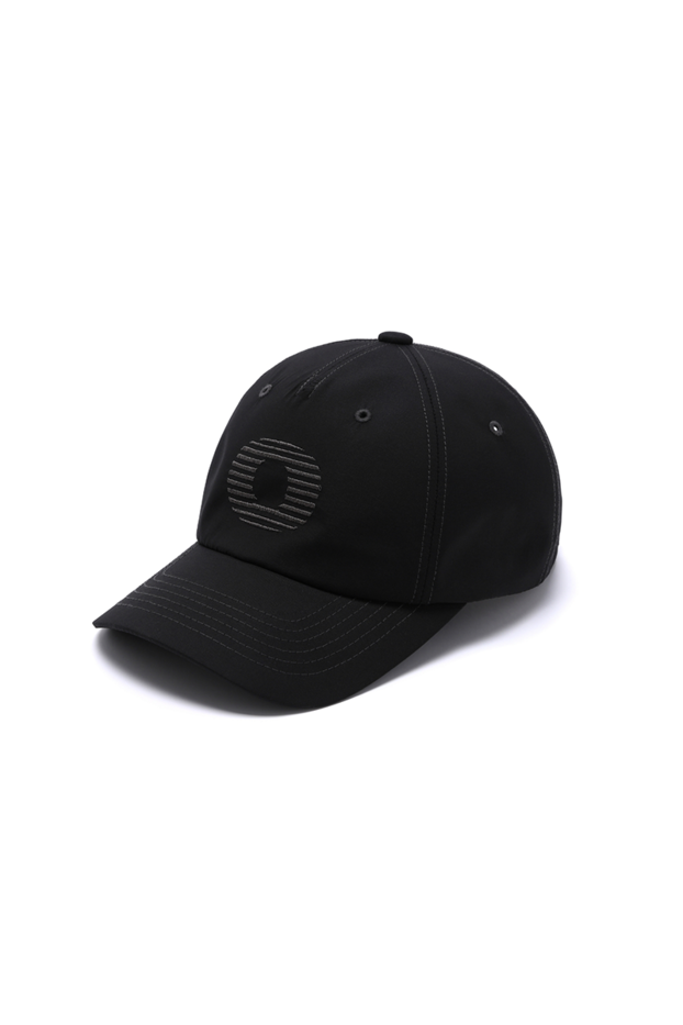 Oval Logo Cap - Black