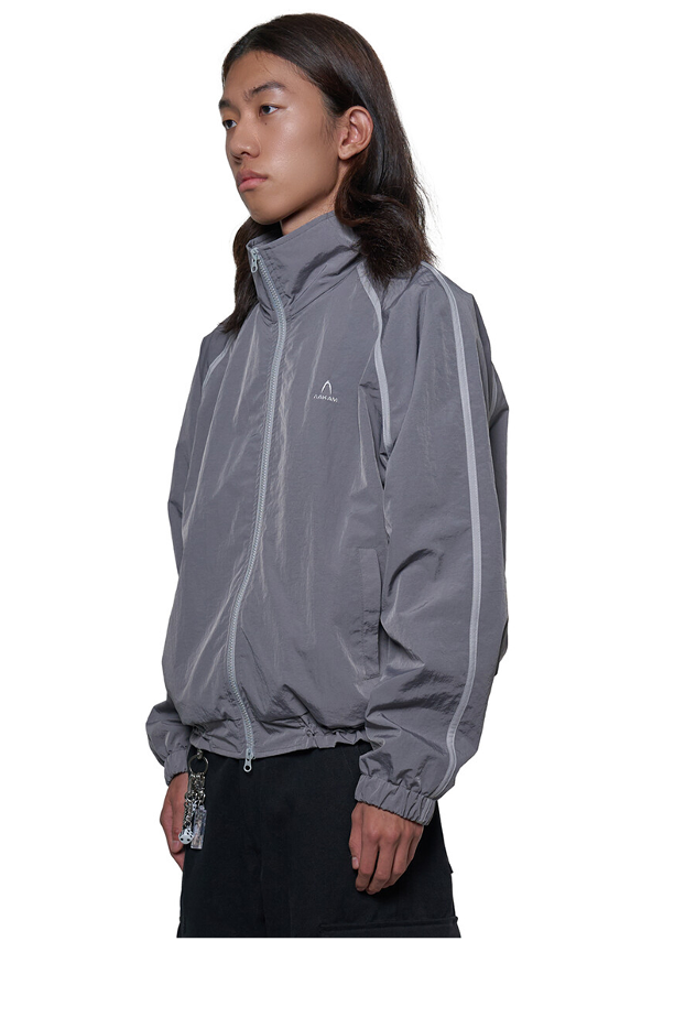 Nylon Line Jacket (Gray)