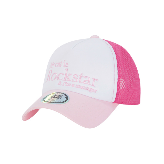 JOEGUSH Rockstar cat cap (Baby Pink)