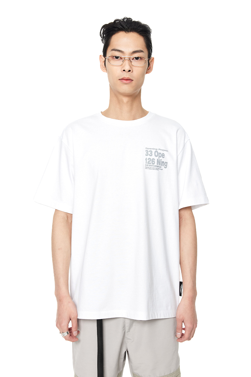 Mountain T Shirt - White