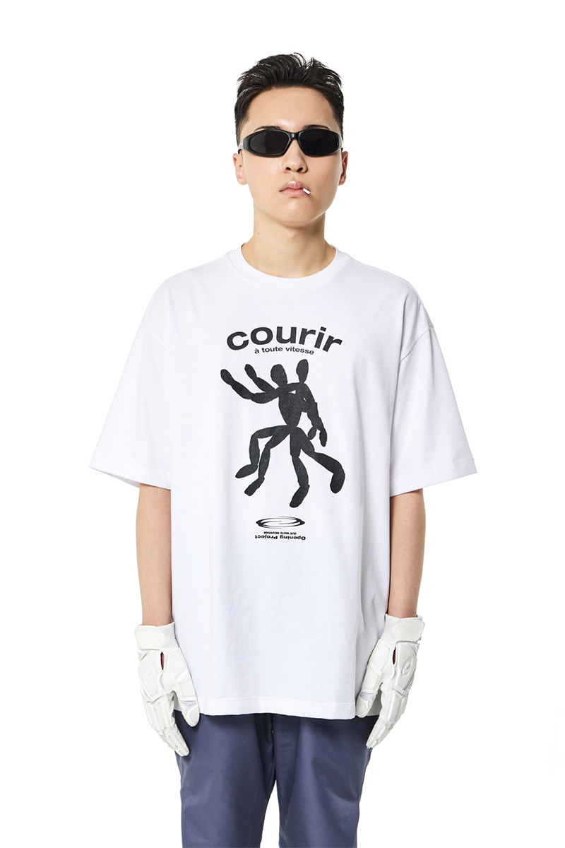 Courir T Shirt - White
