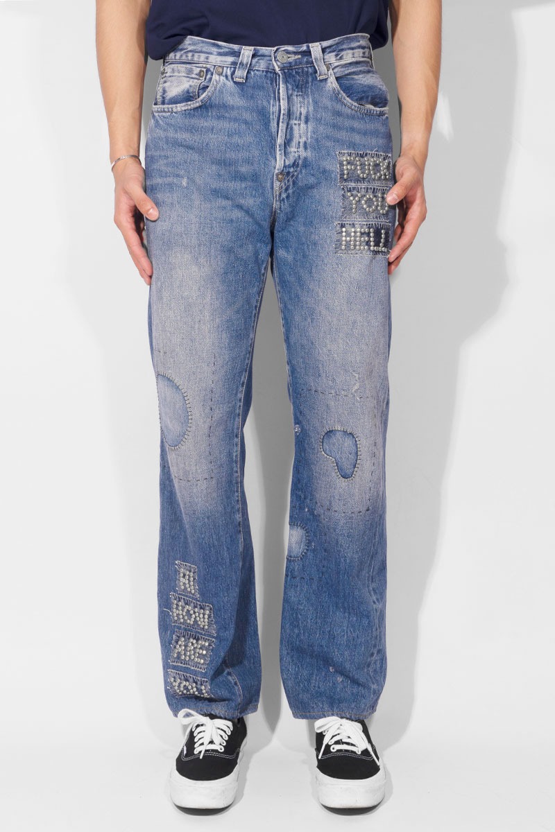 FamouZ LVC 1937-501 fuck you hell denim jeans