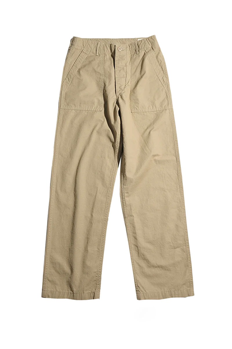 US ARMY FATIGUE PANTS RIP STOP - BEIGE