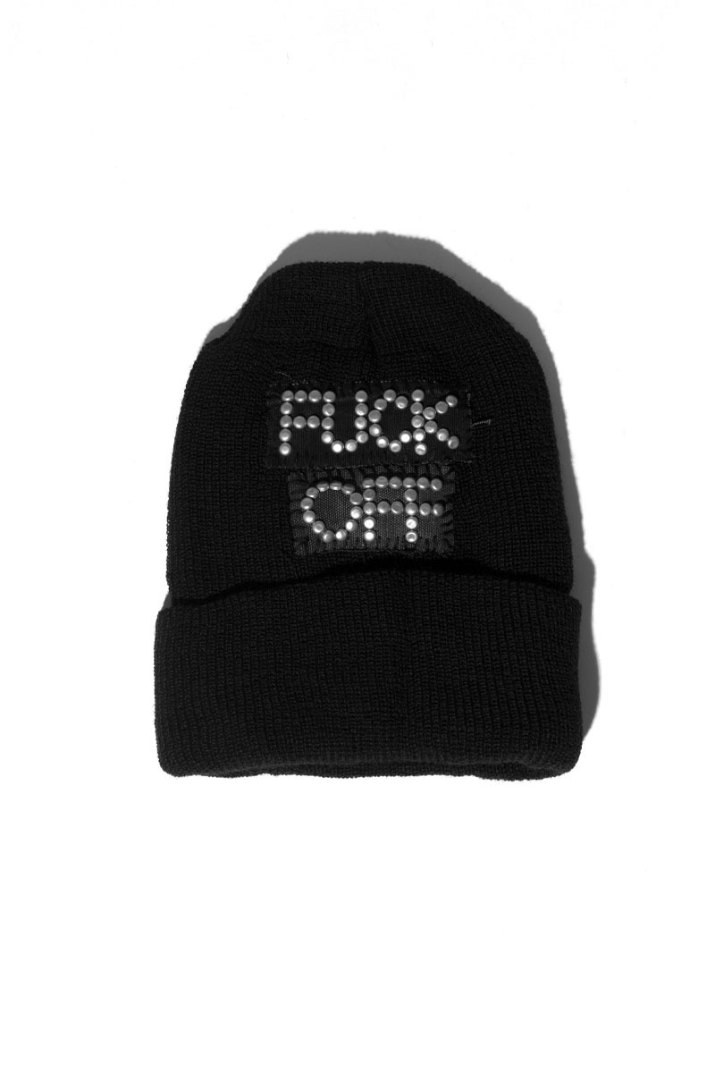 FamouZ fuck off knit cap