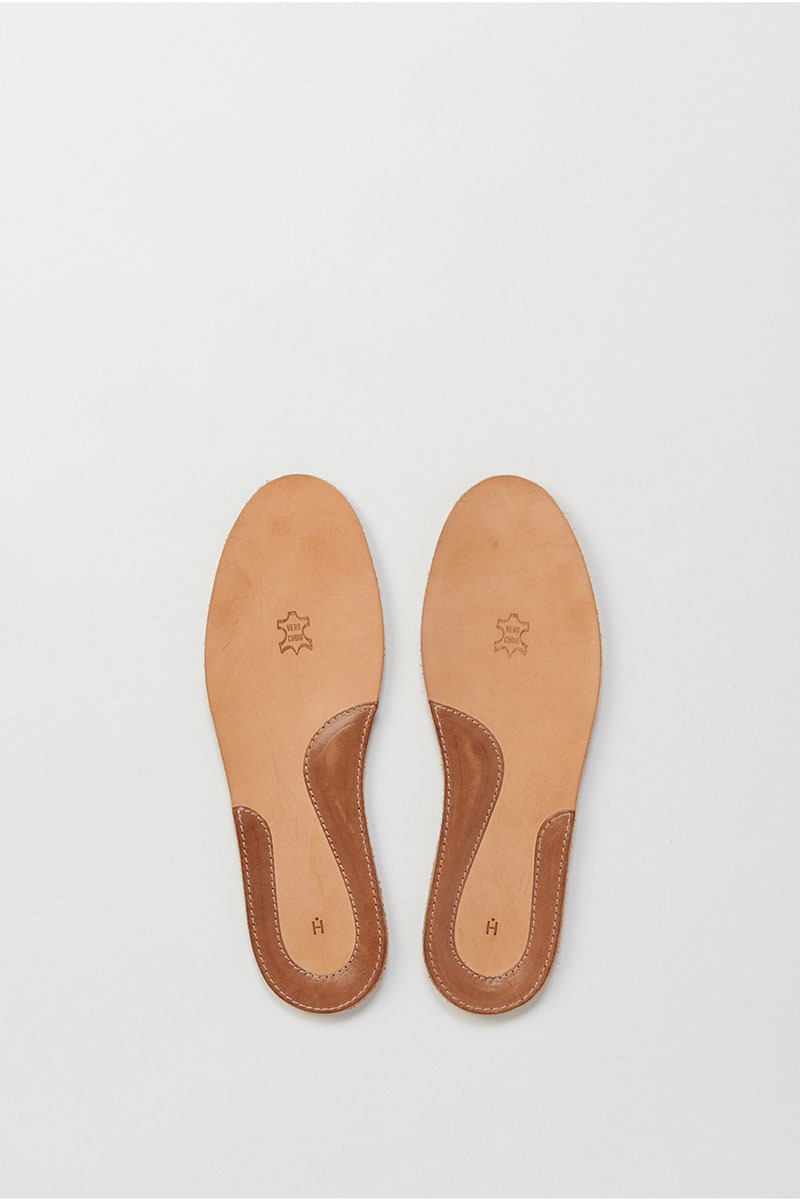 cow leather insole - natural